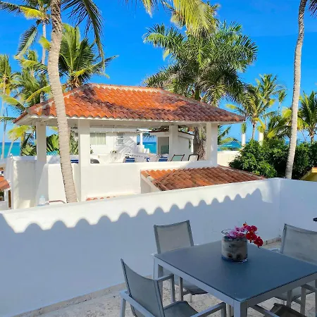 Playa Bavaro - Ocean View From Terrace Villa 9 Guests Wifi-3