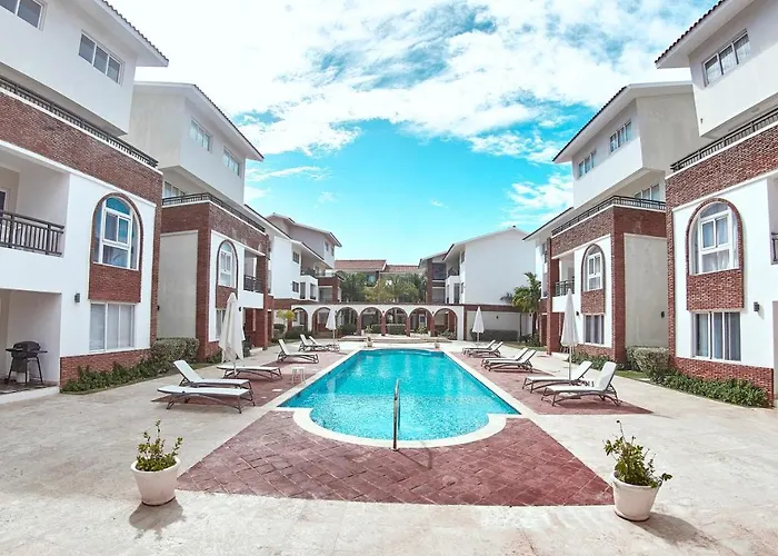 Central & Modern, Pool View, Close To Beach, 2Br,2Bt Punta Cana