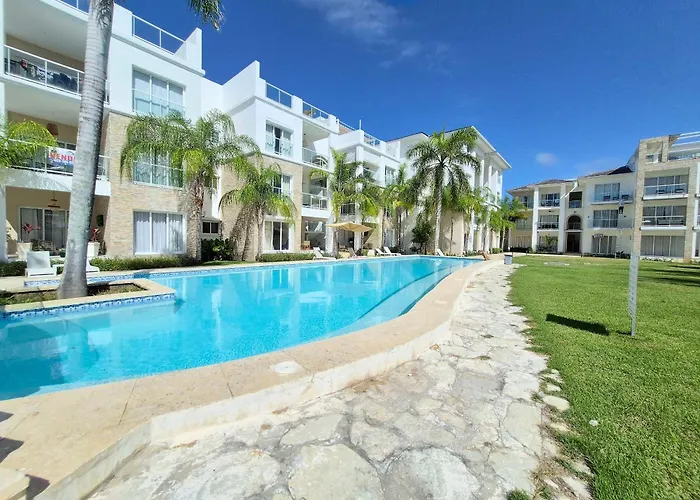Pool & Golf View Condo Inside Hard Rock Area Punta Cana